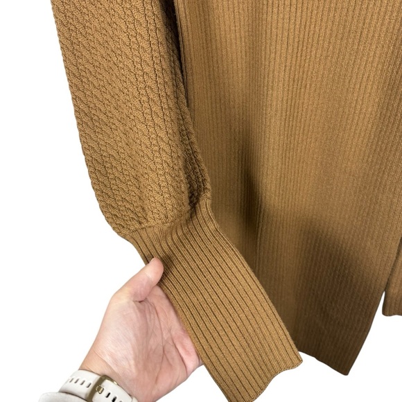 Alice + Olivia Tan Long Sleeve Dress - Picture 10 of 13